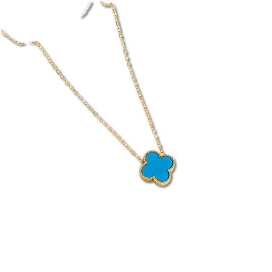 Double Sided Clover Necklace - Skye Flowers Design