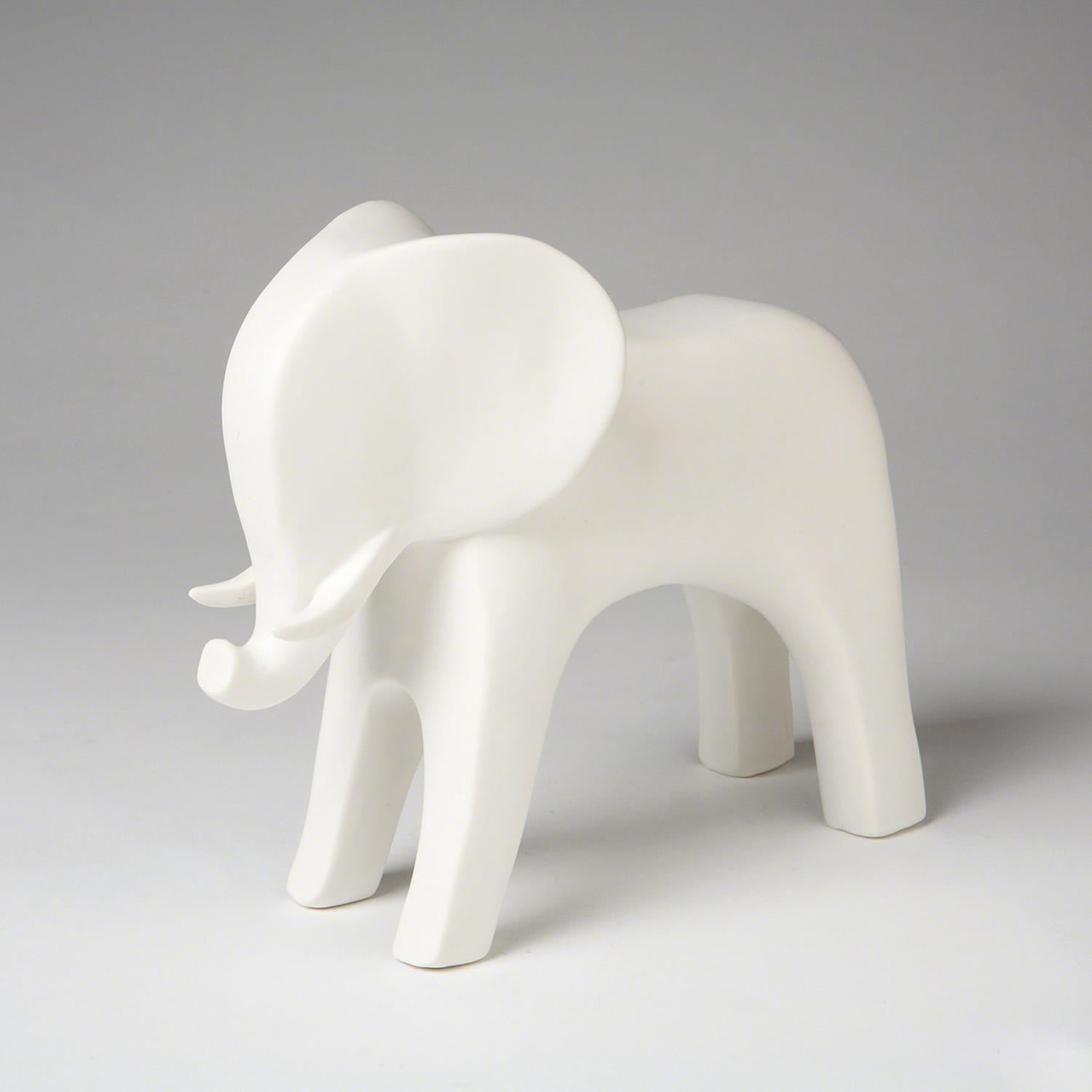 Elephant-Matte White - Skye Flowers Design
