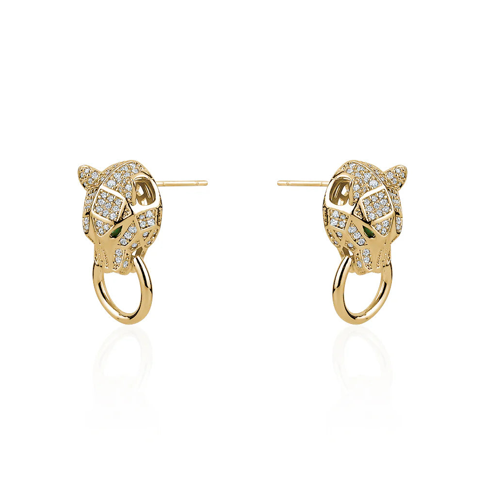 Panther Earrings - Skye Flowers Design