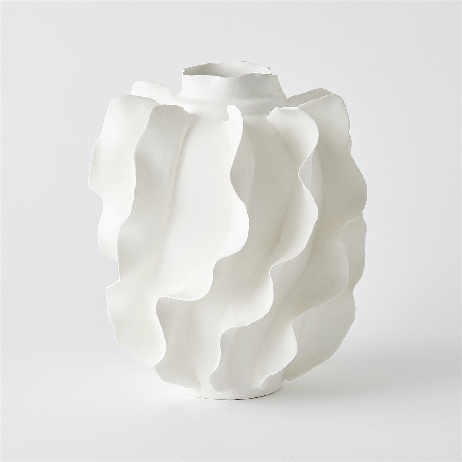 Folios Vase Collection - Matte White - Skye Flowers Design