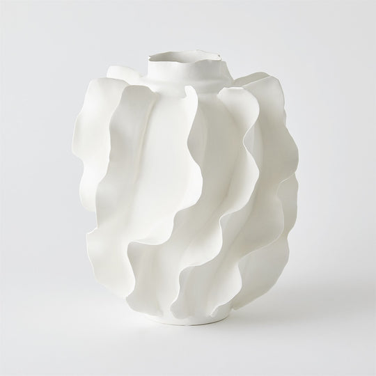 Folios Vase Collection - Matte White - Skye Flowers Design