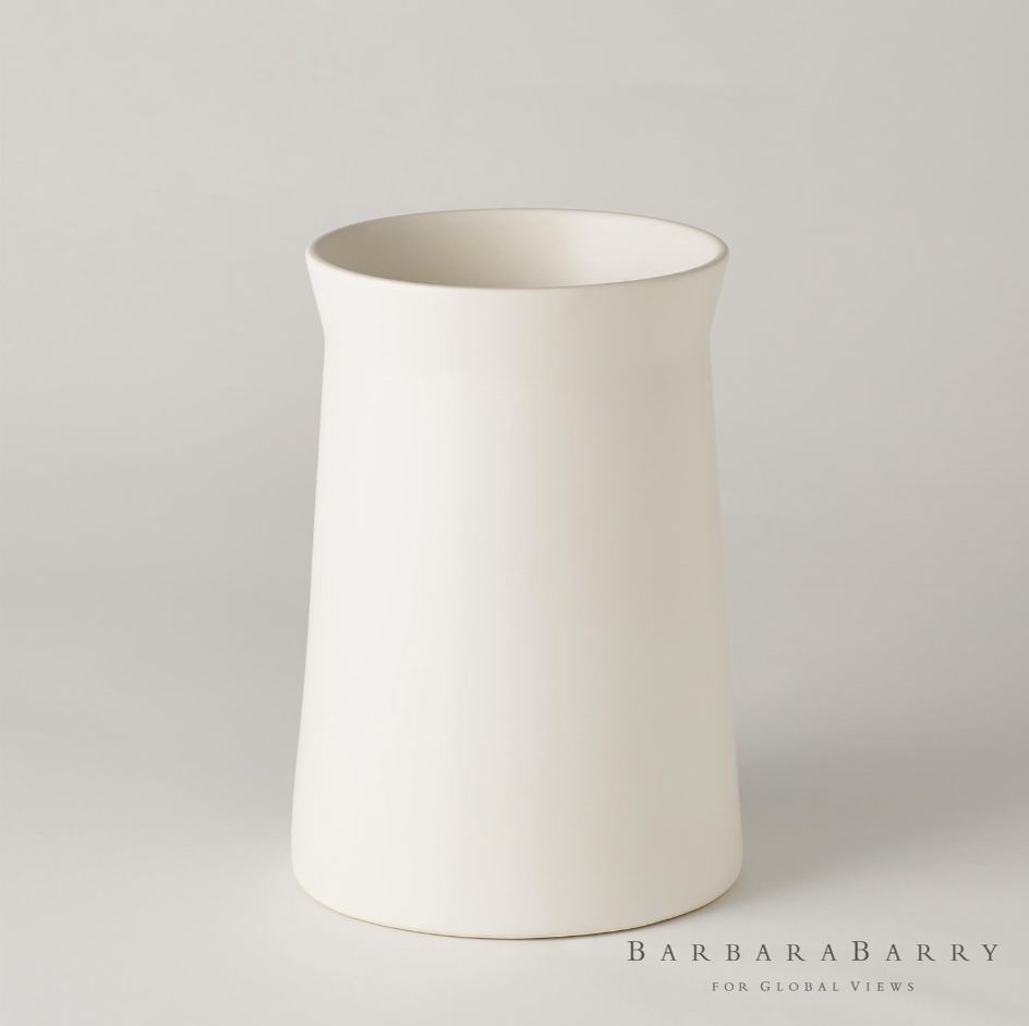 Soft Curve Vase-Moon-Lg - Skye Flowers Design