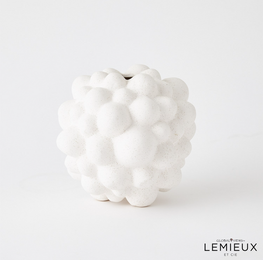 Bubble Vases- Volcanic White - Skye Flowers Design
