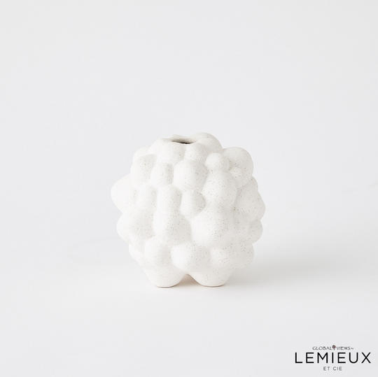 Bubble Vases- Volcanic White - Skye Flowers Design