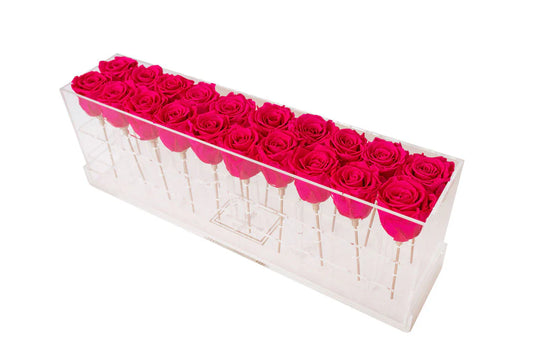 Rectangle Forever Rose Box - Skye Flowers Design