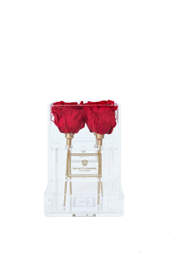 Square Forever Rose Box - Skye Flowers Design