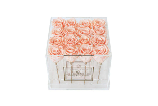 Square Forever Rose Box - Skye Flowers Design