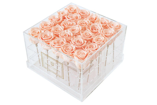 Square Forever Rose Box - Skye Flowers Design