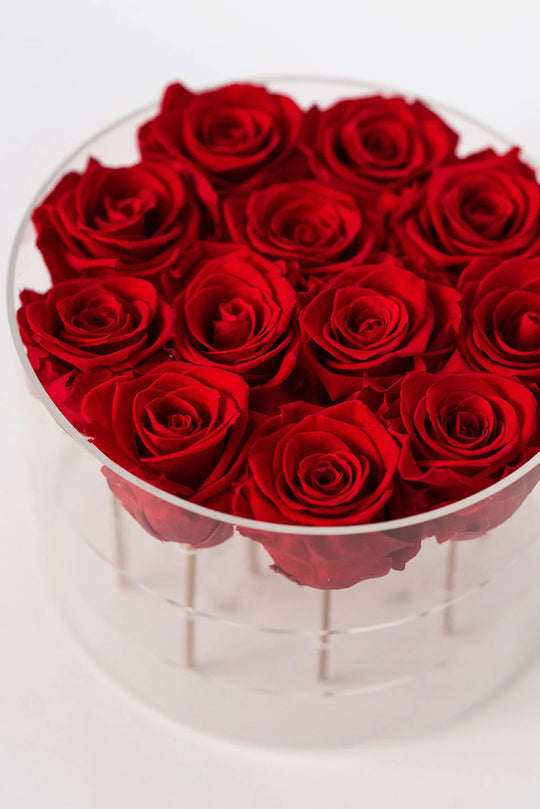 Round Forever Rose Box - Skye Flowers Design