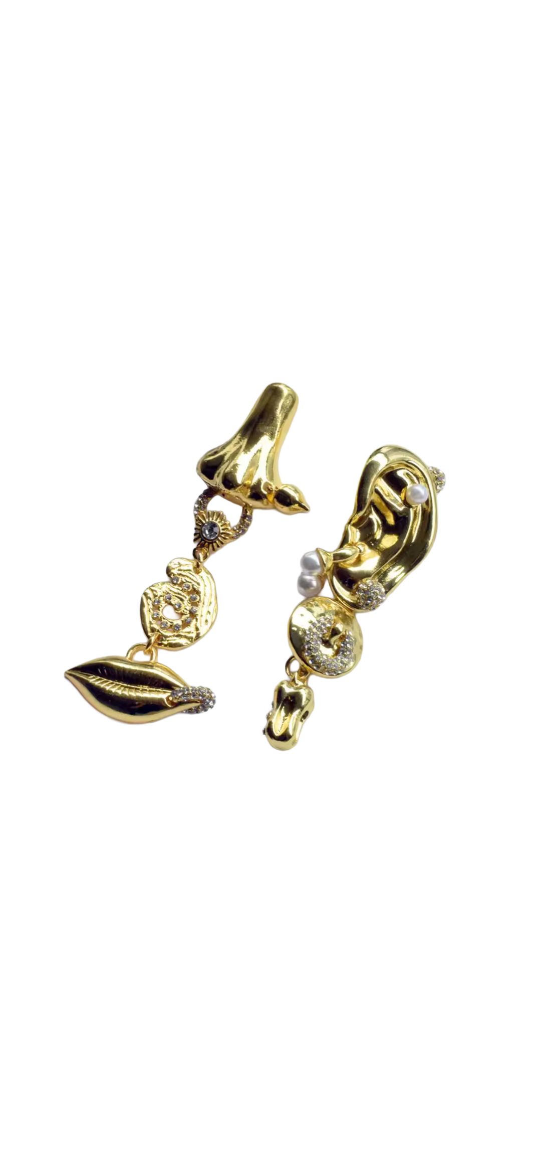 In Your Face Statement Earrings