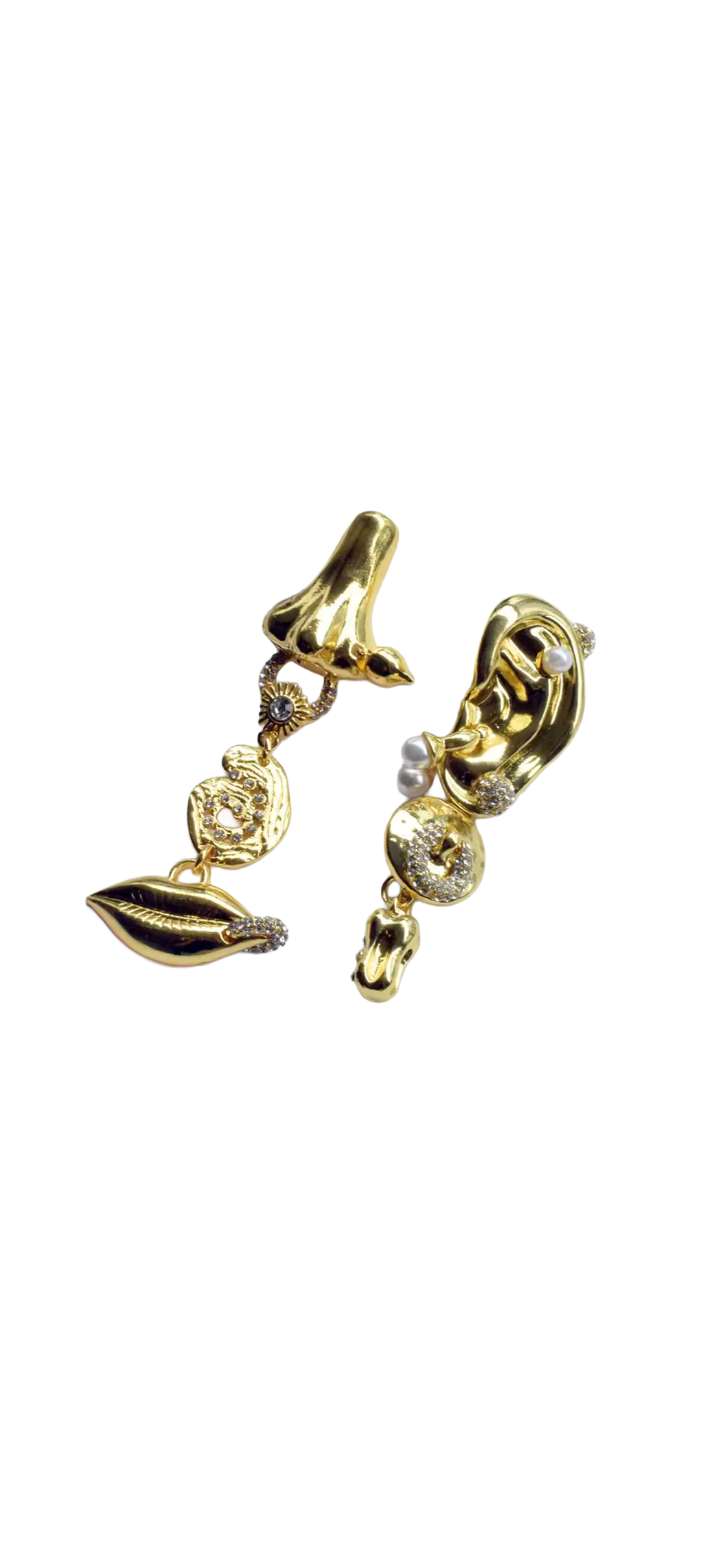 In Your Face Statement Earrings - Skye Flowers Design