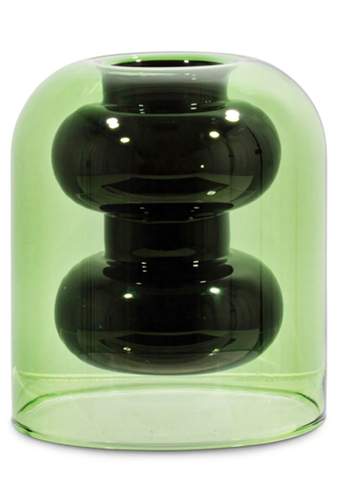 Tom Dixon Bump Vase Short Green - Skye Flowers Design