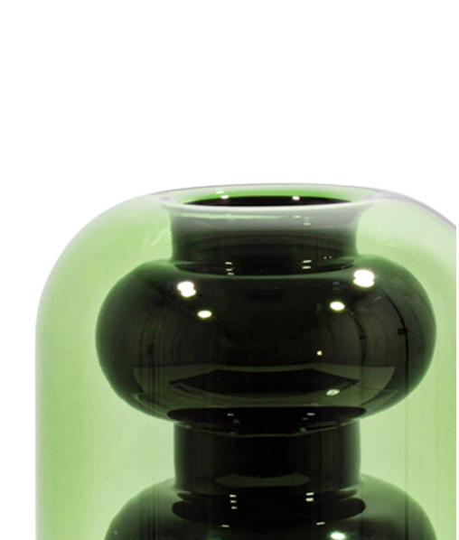 Tom Dixon Bump Vase Short Green - Skye Flowers Design