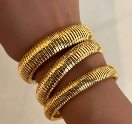 Snake Stretch Bangle - Skye Flowers Design