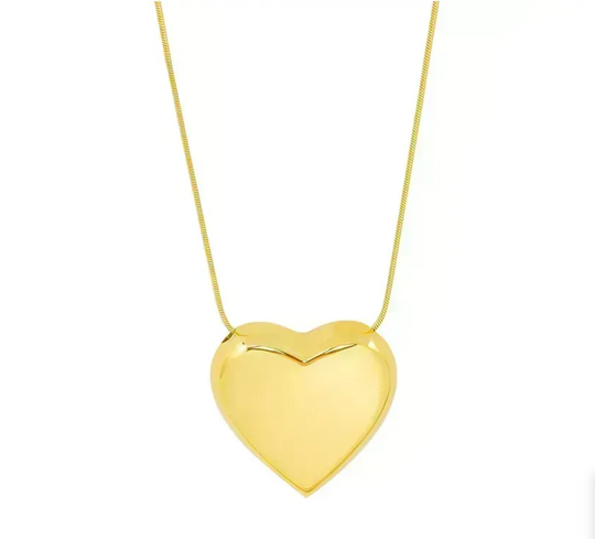 Gold Heart Necklace