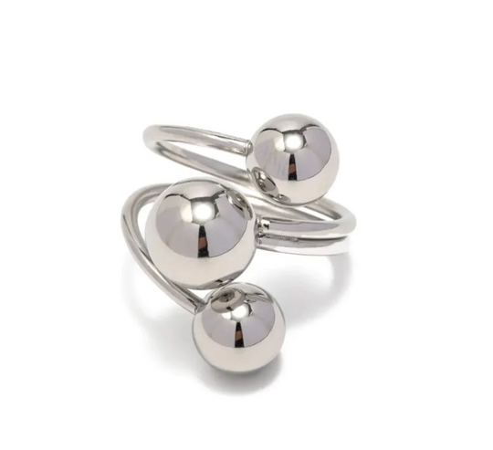 silver wrap ring