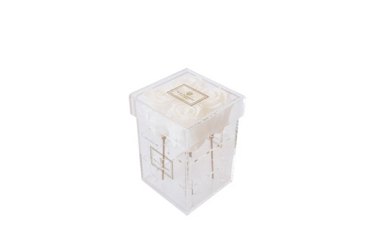 Square Forever Rose Box - Skye Flowers Design