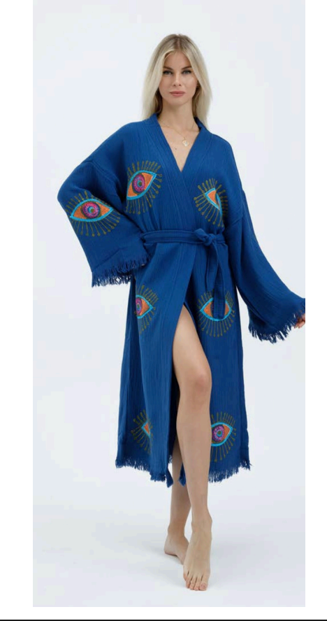 Evil Eye Robe - Skye Flowers Design