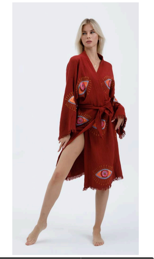Evil Eye Robe - Skye Flowers Design