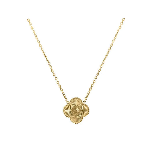 Double Sided Clover Necklace - Skye Flowers Design