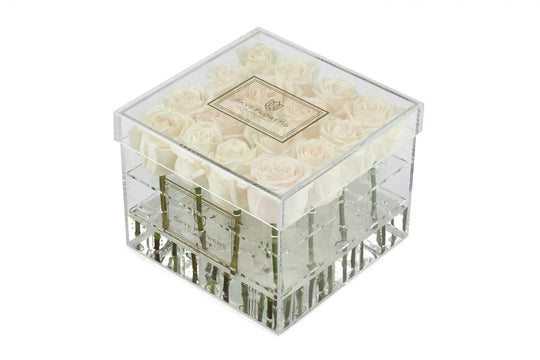 Square Fresh Rose Box - Skye Flowers Design