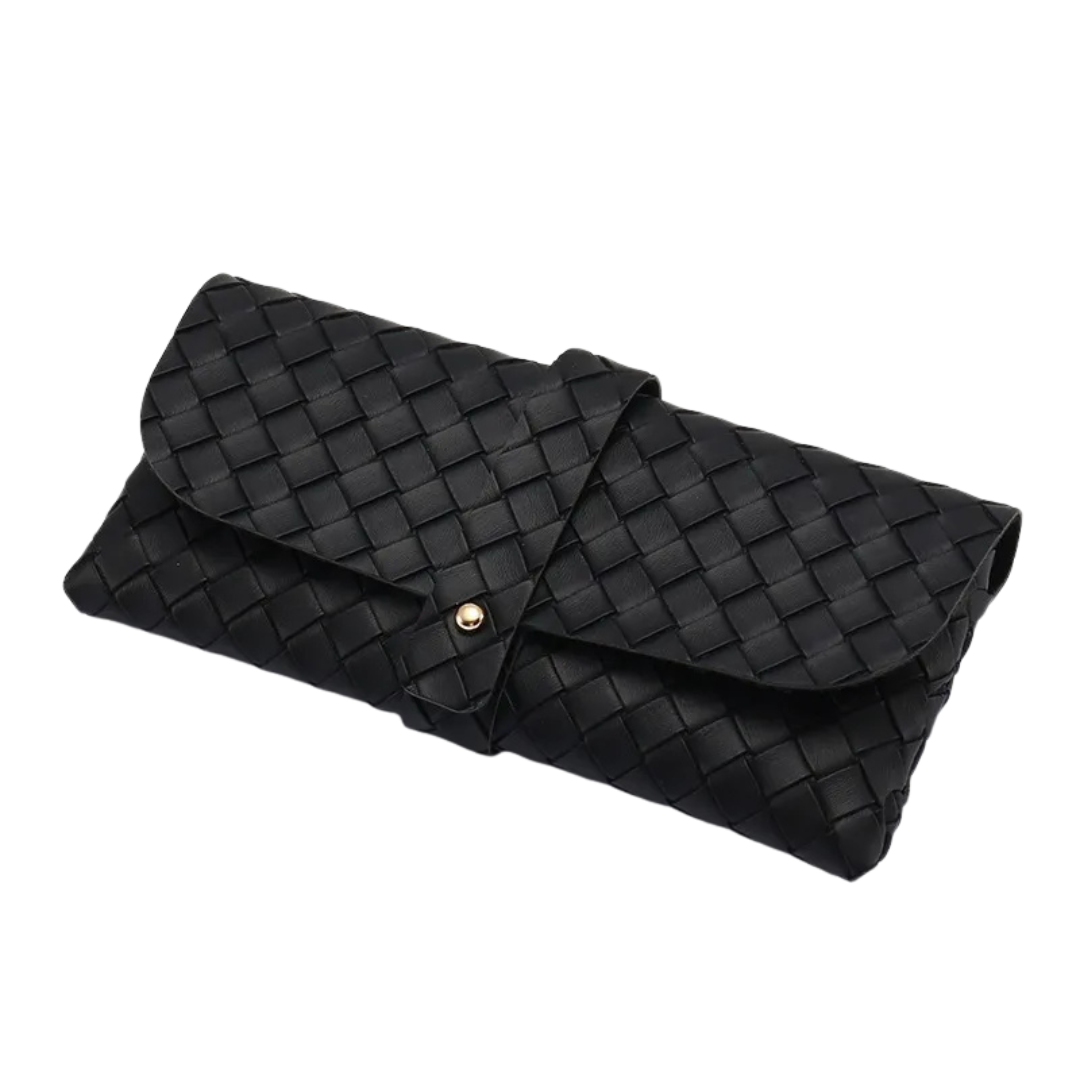 Woven Sunglasses Case - Skye Flowers Design