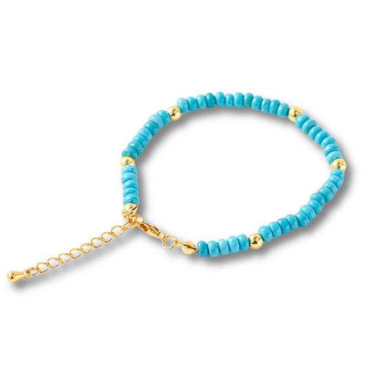 Boho Beaded Bracelet - Skye Flowers Design
