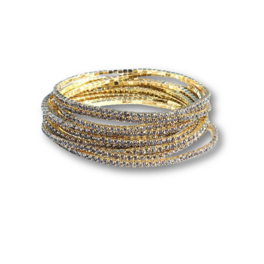 Stretch Tennis Bracelet - Skye Flowers Design