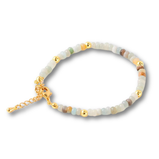Boho Beaded Bracelet - Skye Flowers Design