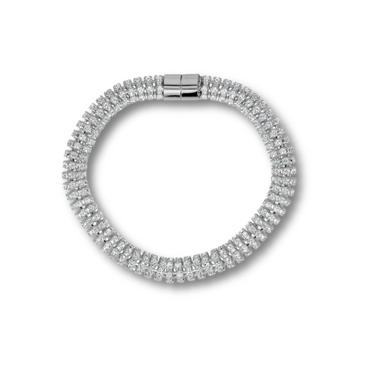 Magnetic Tennis Bracelet - Skye Flowers Design
