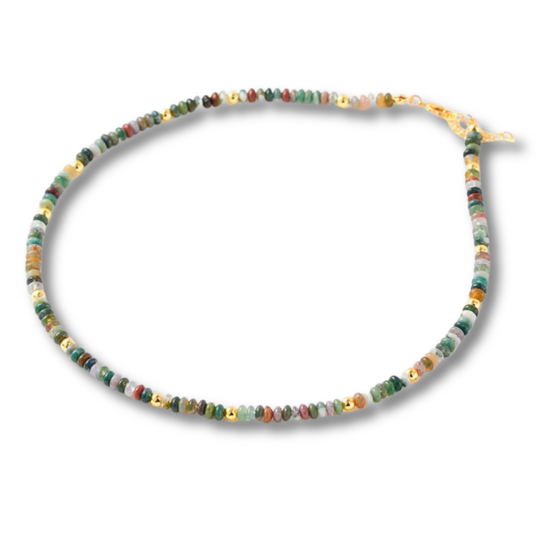 Boho Beaded Necklace - Skye Flowers Design
