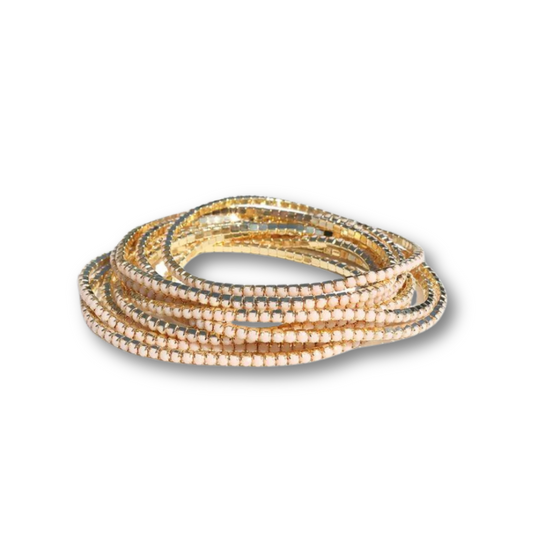 Stretch Tennis Bracelet - Skye Flowers Design