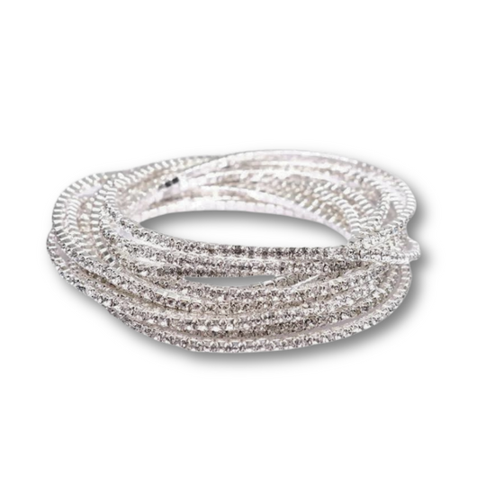 Stretch Tennis Bracelet - Skye Flowers Design