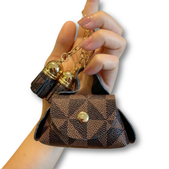 Bag Charm Key Chain - Skye Flowers Design