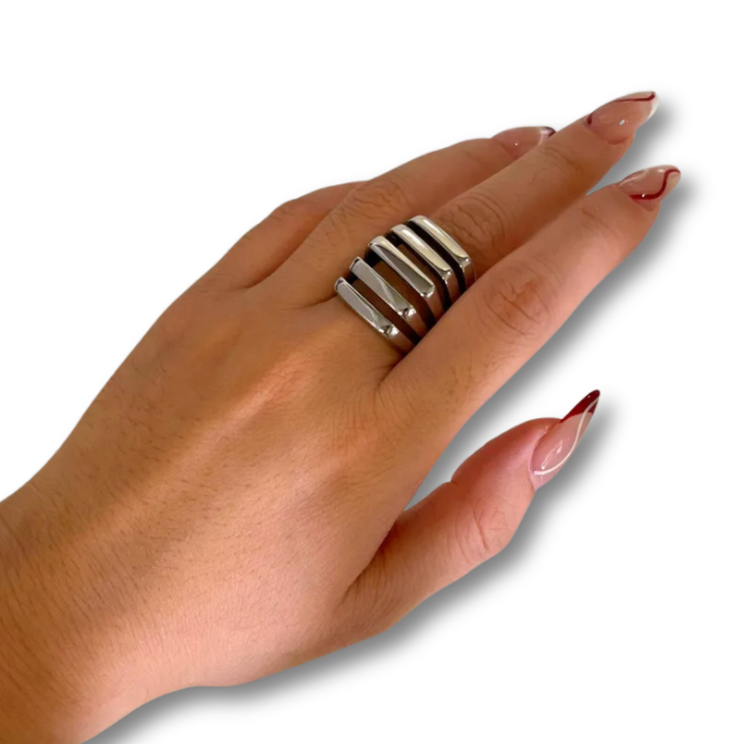 Mod Stack Ring - Skye Flowers Design
