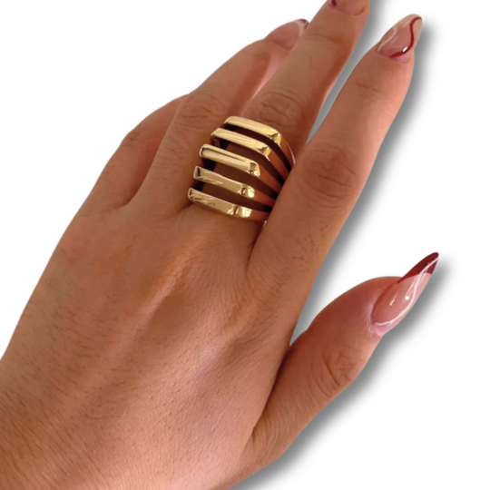 Mod Stack Ring - Skye Flowers Design