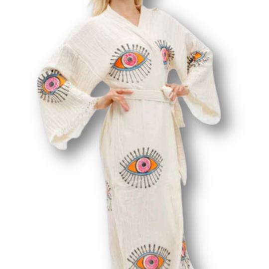 Evil Eye Robe - Skye Flowers Design