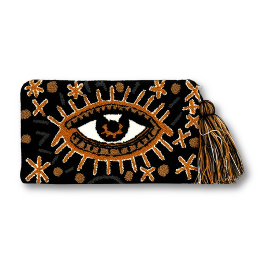Panther Eye Pouch - Skye Flowers Design