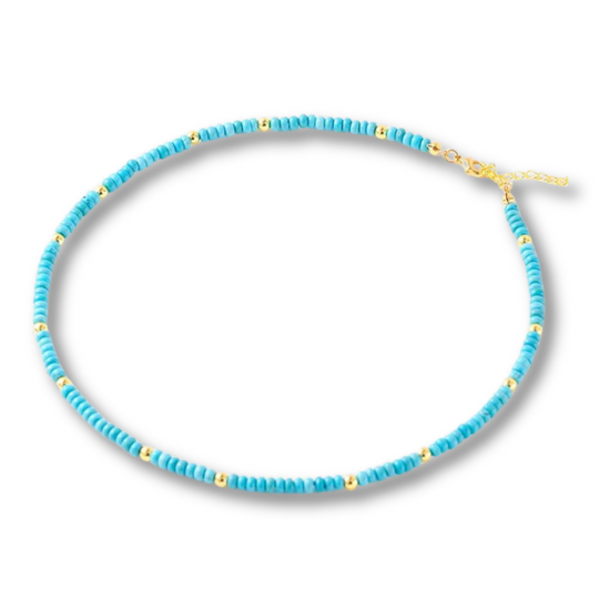 Boho Beaded Necklace - Skye Flowers Design