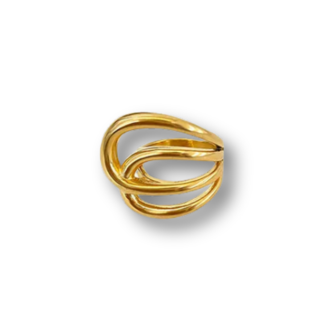 Double Loop Ring - Skye Flowers Design