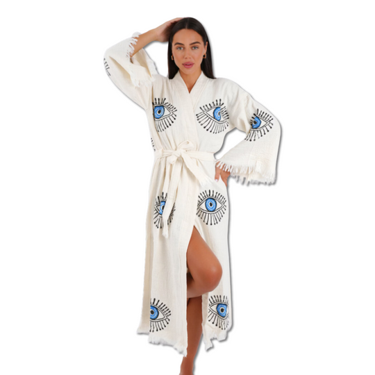 Evil Eye Robe - Skye Flowers Design