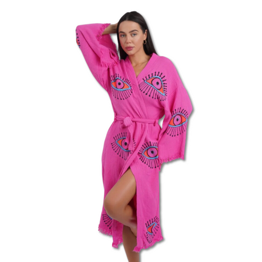 Evil Eye Robe - Skye Flowers Design