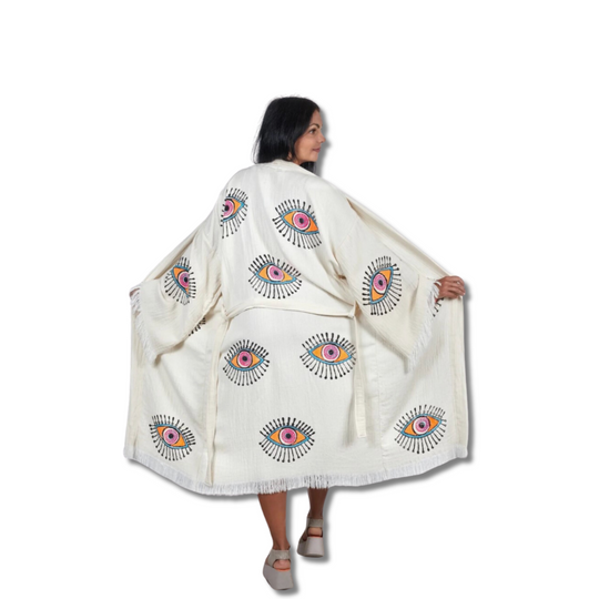 Evil Eye Robe - Skye Flowers Design