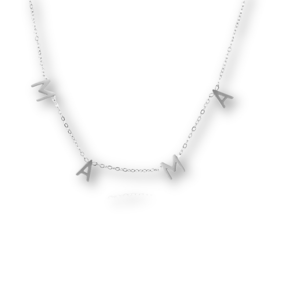 Silver Mama Necklace