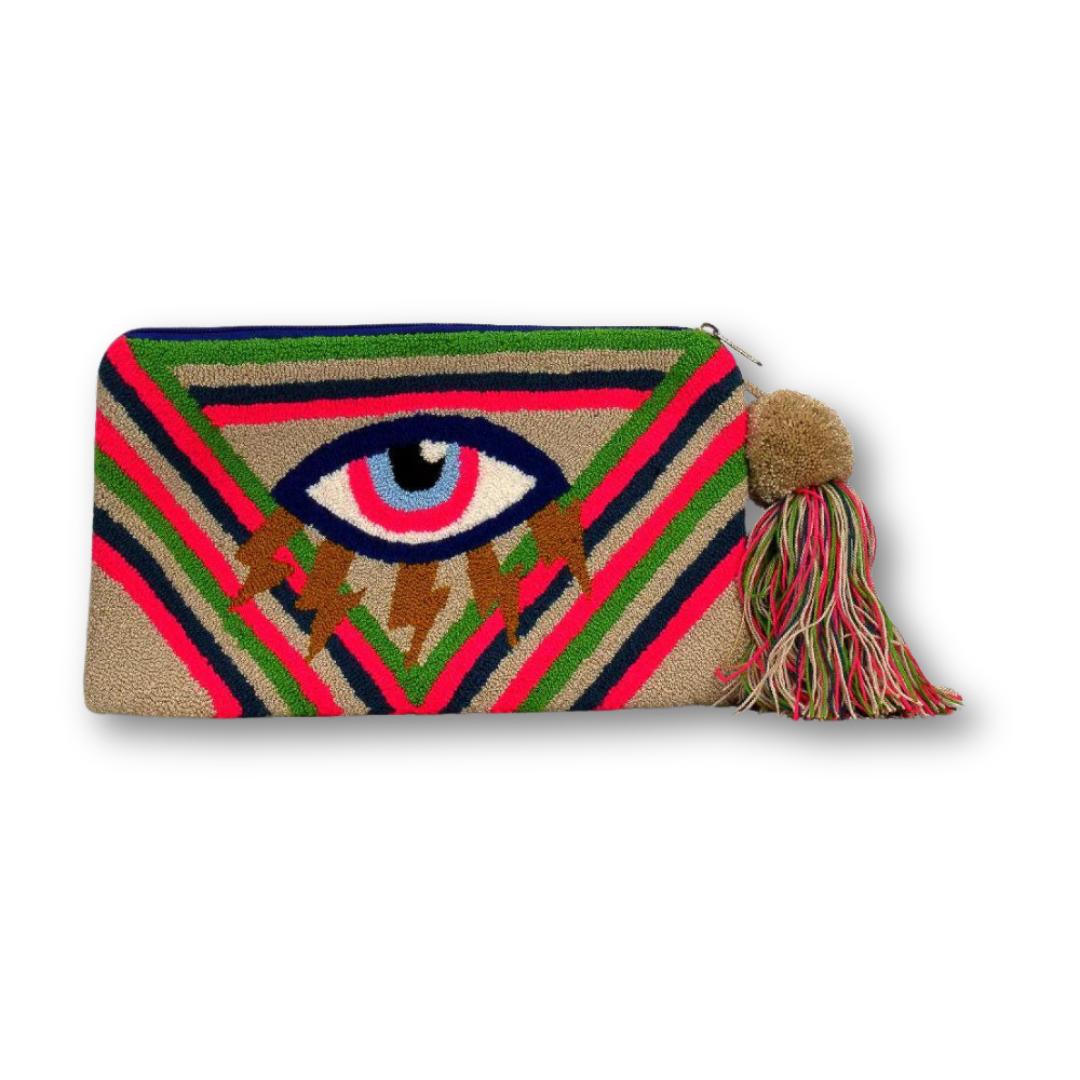 Lightning Eye Pouch - Skye Flowers Design