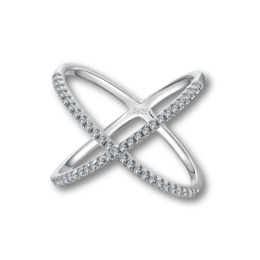 Diamond X Ring - Skye Flowers Design