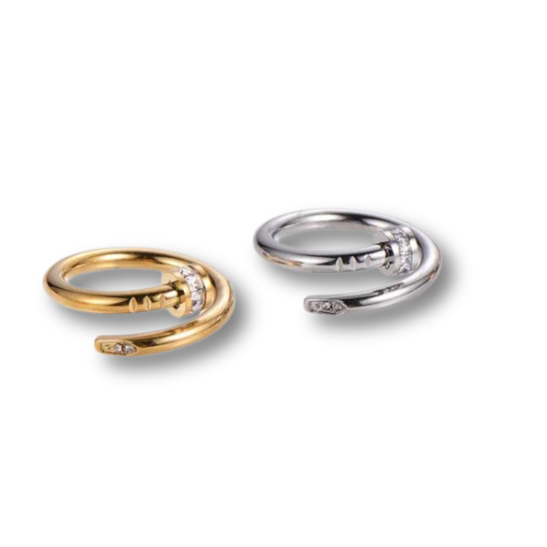 Diamond Screw Ring