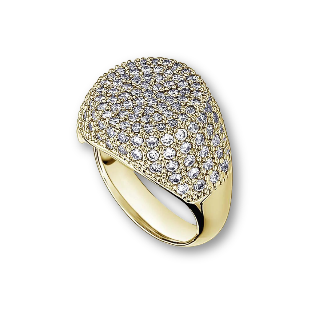 Diamond Pinky Ring - Skye Flowers Design