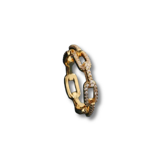 Chain Link Ring - Skye Flowers Design