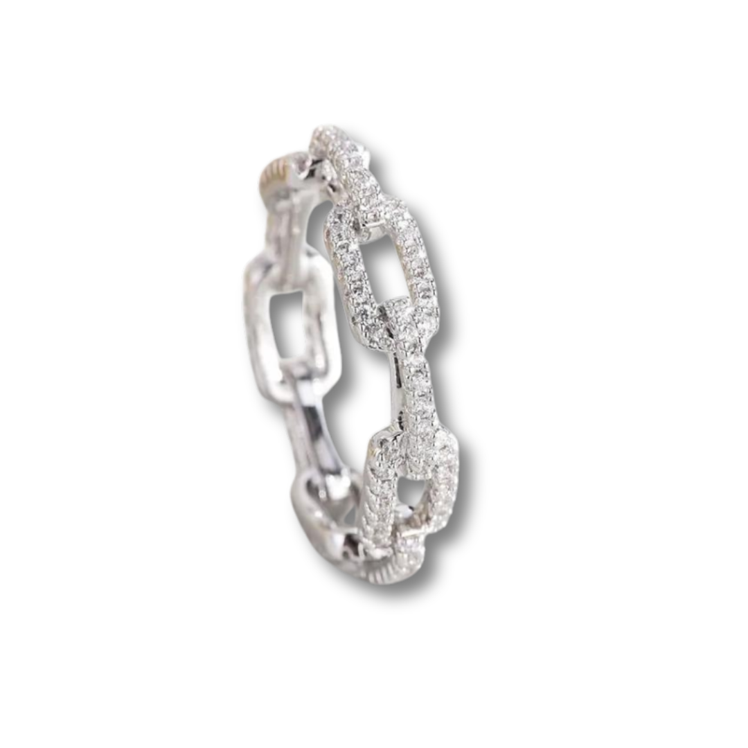 Chain Link Ring - Skye Flowers Design